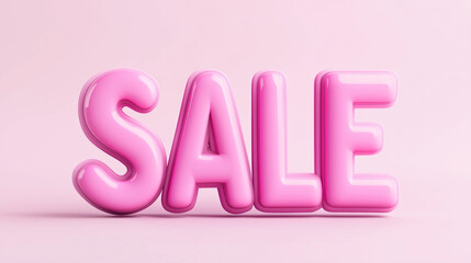 Pink Sale Promotion Graphic Design