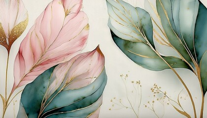 fiori astratti colori tenui