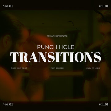 Punch Hole Transitions / vol.01 / Square