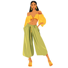 Libya Woman Summer Clothes and Style – Trendy Summer Outfits, Women's Summer Fashion, Light and Breezy Summer Wardrobe, Stylish Seasonal Looks, Chic Women's Summer Clothing
