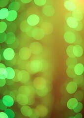 Obraz premium Abstract bokeh shimmering green glitter lights with blurry defocused background bokeh green bokeh green abstract background light bright blur pattern