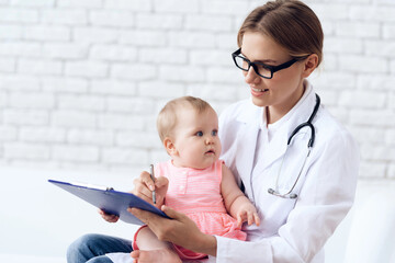 Professional pediatrician doctor exam newborn. Newborn, Healtcare, pediatry concept.