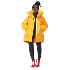 Mozambique Woman Winter Clothes and Style – Cozy and Chic Winter Outfits, Stylish Winter Dresses, Warm and Trendy Clothes for Cold Weather, Elegant Winter Fashion for Women
