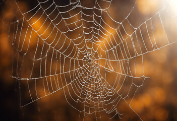 background cobweb wallpaper halloween frame spider thread spider's web horror net trap scarey insect danger art decoration skittish black nature dark design network decor isolated fear white creepy