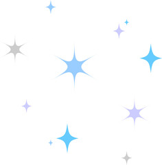 輝くキラキラのエフェクト、ピカピカ。