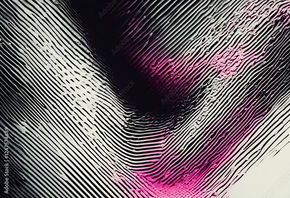 Poster synthwave duotone abstract element halftone gradient pattern background design texture withering mod