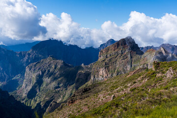 Pico do Arieiro hike on Madeira - PR1. One of the most stunning hikes on Madeira Island.