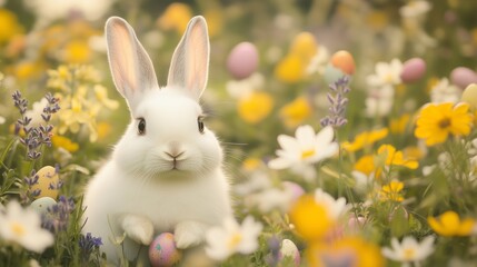 Easter Bunny and Easter eggs