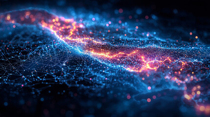 abstract blue background