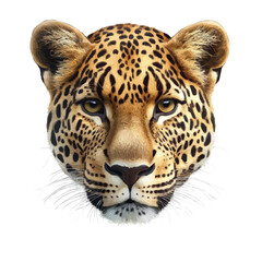 Leopard Head Vector Illustration | Fierce Big Cat Artwork for Logos & Digital Designs  
