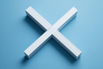 Obraz premium Skyward-reaching buildings linked by global supply chain symbols, depicting economic development