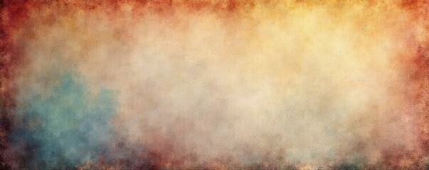 Fototapeta premium Faded newsprint, aged paper texture, creases, ink stains, material, texture