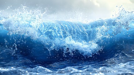Fototapeta premium wave of the sea