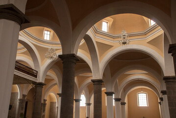 Ceiling of the royal chapel of naturales.