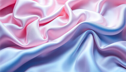 Obraz premium silk wave abstract cosmetic beauty product background