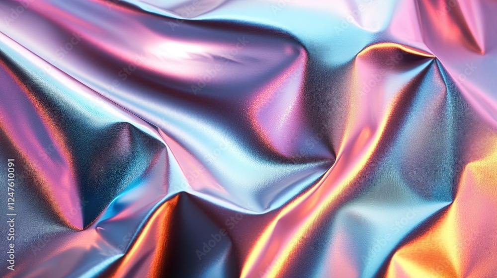 Poster dynamic fabric texture photography studio abstract art colorful environment close-up view visual con