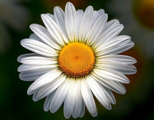 Fototapeta premium Close up image of a daisy flower. 