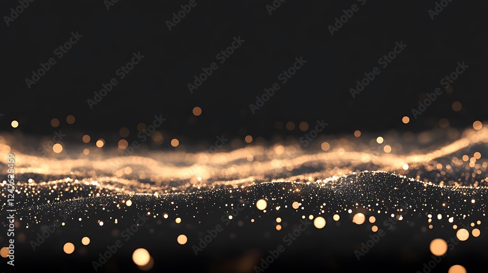 Aufkleber dynamic cityscape wireframe with glowing elements, showcasing a futuristic design.