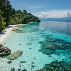 tropical island in thailand