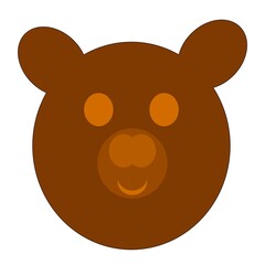 Bear,  Gray bear, wild bear, lovely bear, Bear animal 
Bear head