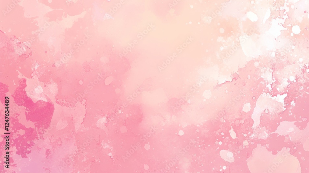Poster soft pink gradient background with a subtle grainy texture