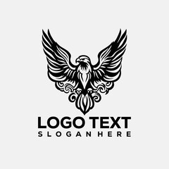 Obraz premium eagle tattoo design