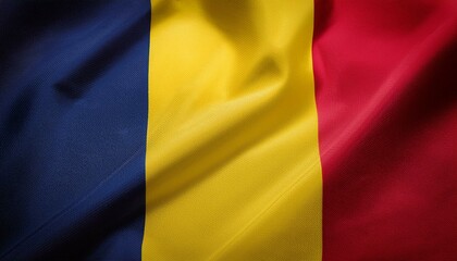 waving flag of belgium