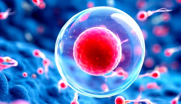 sperm cells embryo egg fertility in vitro fertilization reproduction
