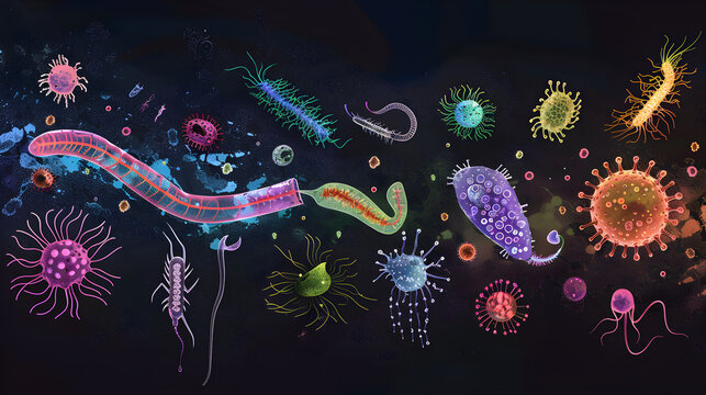 Exploring the Intricate Cycle and Diverse Types of Parasitic Infections