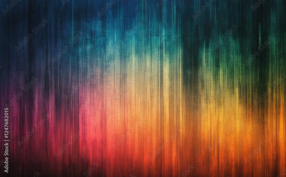 Poster colorful glitter background with gradient sparkles and bokeh effect