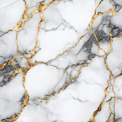 White marble with golden lines background