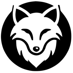 Fox logo silhouette