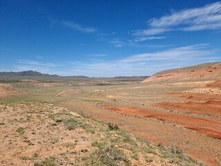 beautiful landscape of the valley