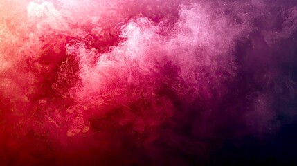 Fototapeta premium Crimson Haze: An Abstract Smoke Art Background, Red Pink Purple Swirls, Dark Texture, Dreamy and Dramatic Visual Composition