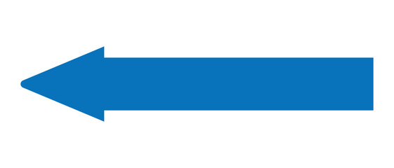 Obraz premium long arrow vector icon. double side left and right straight Horizontal long arrow icon. flat style long arrow vector illustration.