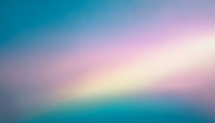 Obraz premium 무지개빛이 부드럽게 흘러가는 꿈 같은 배경, 희망과 즐거움을 상징하는 이미지