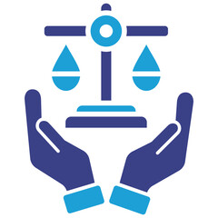 Obraz premium Human Rights Icon