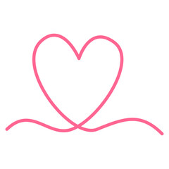 Pink Love Line