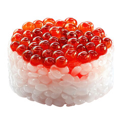 Vibrant Layered Fondant Cake with Colorful Candy Decorations