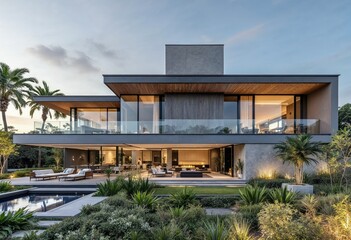 private modern contemporary villa