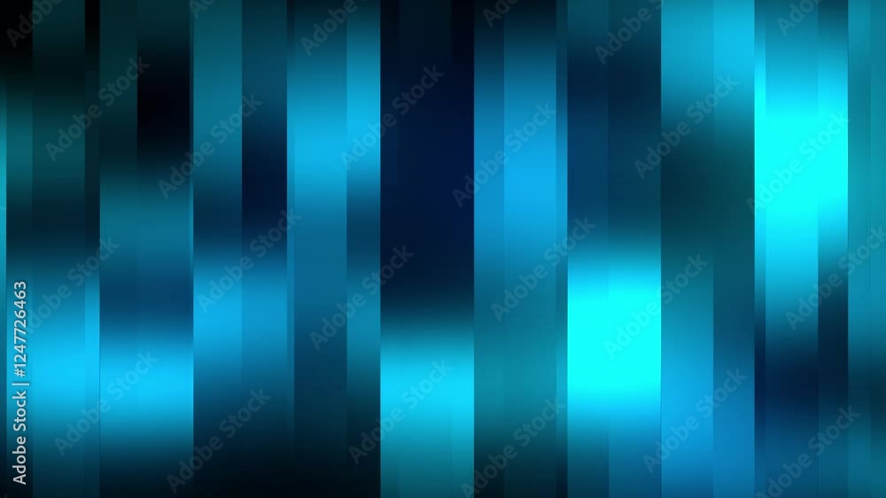 Poster abstract blue gradient background with diagonal striped seamless loop 4k video