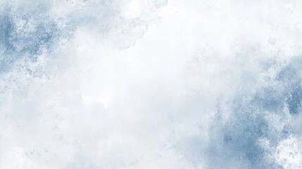 Obraz premium Abstract watercolor wash background in shades of blue and white, ideal for design projects.