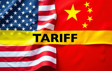 China And United States Tariff Import of Products, Government Sanction, Trade War