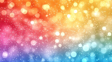 Obraz premium Captivating Abstract Background of Blurred Bokeh Lights Creating a Dreamy Atmosphere with Soft Glows in Vivid Colors Ideal for Artistic Designs and Creative Inspirations
