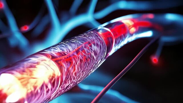 Cath Lab Technology, 3D Animation of Angioplasty and Stent Placement