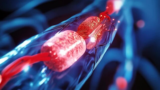 Cath Lab Technology, 3D Animation of Angioplasty and Stent Placement