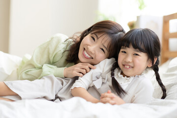 親子のポートレート