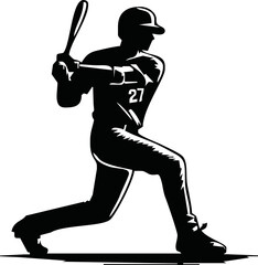 baseball player calling shoot with a white background