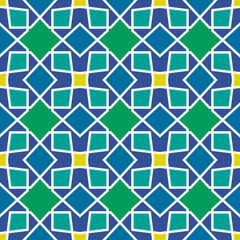 Abstract Islamic Motifs Pattern. An Islamic Background Elegance in Design
