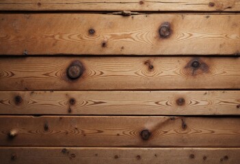 Fototapeta premium Wood planks with circular grain patterns and a rustic texture
